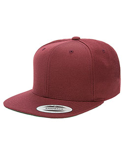 Yupoong 6089 Men Adult 6-Panel Structured Flat Visor Classic Snapback