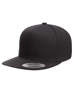 Yupoong Y6007  Adult 5-Panel Cotton Twill Snapback Cap