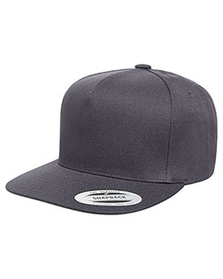 Yupoong Y6007  Adult 5-Panel Cotton Twill Snapback Cap