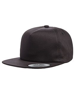 Yupoong Y6502  Adult Unstructured 5-Panel Snapback Cap