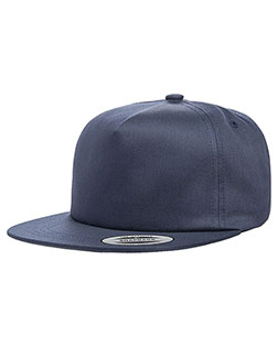 Yupoong Y6502  Adult Unstructured 5-Panel Snapback Cap